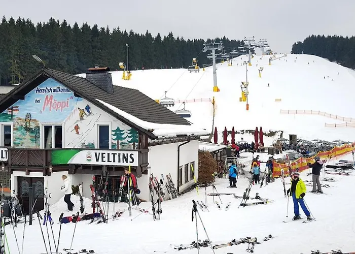 Pistenblume - Skipiste, Stadtzentrum Apartament Winterberg