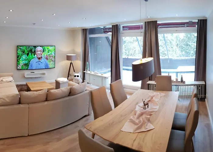 Pistenblume - Skipiste, Stadtzentrum Daire Winterberg